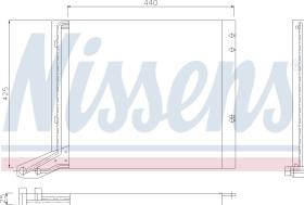 Nissens 94113 - CONDENSADOR LANCIA THEMA(834)(84-)2