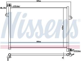 Nissens 941148 - CONDENSADOR DODGE DURANGO(04-)4.7 I