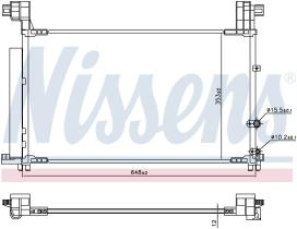 Nissens 941149 - CONDENSADOR LEXUS IS III(ASE30.AVE3