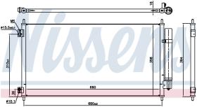 Nissens 941152 - CONDENSADOR HONDA CROSSTOUR(TF2)(10