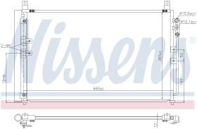Nissens 941167 - CONDENSADOR INFINITI Q50(13-)3.0 T