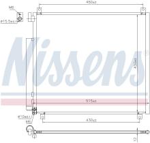 Nissens 941170 - CONDENSADOR SUZUKI IGNIS III(MF)(16