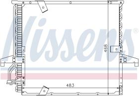 Nissens 94166 - CONDENSADOR BMW 3 E36(90-)325 I