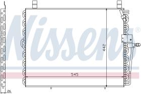 Nissens 94176 - CONDENSADOR MERCEDES E-CLASS W 124(