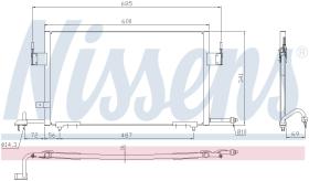 Nissens 94200 - CONDE CITROEN ZX/PEUGEOT 306 R134A (92>97)