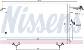 Nissens 94213 - CONDENSADOR AUDI 100(C4)(90-)2.3 I