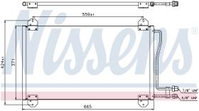 Nissens 94225 - CONDENSADOR MERCEDES SPRINTER CLASS