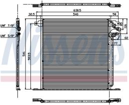 Nissens 94226 - CONDENSADOR MERCEDES VITO I W 638(9