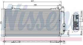 Nissens 94255 - ROVER 200/400 (95>) 25/45/ZR/ZS (99>)