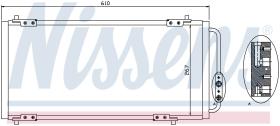 Nissens 94256 - CONDENSADOR MG TF(02-)1.6 I