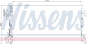 Nissens 94265 - CONDENSADOR DODGE CARAVAN I(84-)3.0