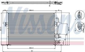 Nissens 94308 - CONDE FORD MONDEO II (96>)