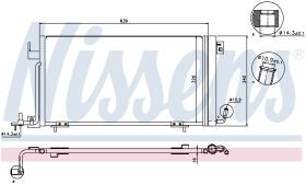 Nissens 94321 - CONDE PEUGEOT 306 II D/HDI (97>)