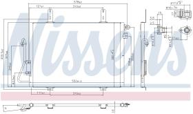 Nissens 94324 - CONDE RENAULT KANGOO 1.2/1.4/1.9D (97>) - FILTRO