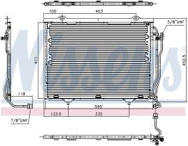 Nissens 94376 - CONDE MB W202 C250 D/TD (93>)