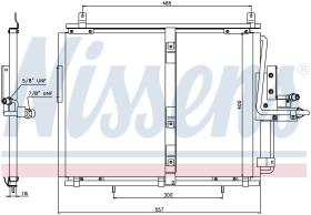 Nissens 94377 - CONDENSADOR MERCEDES E-CLASS W 124(