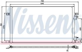 Nissens 94386 - CONDENSADOR RENAULT LAGUNA I(94-)1.