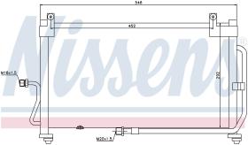 Nissens 94411 - CONDENSADOR DAEWOO MATIZ(KLYA)(98-)