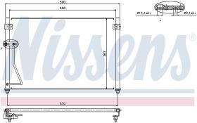 Nissens 94428 - CONDENSADOR MAZDA 626 V(GF.GW)(97-)
