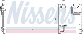 Nissens 94449 - CONDENSADOR HYUNDAI TRAJET(FO)(99-)