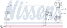 Nissens 94522 - CONDE VW BEETLE 1.4/1.6/1.8T/2.0/1.9TDI (98>)