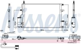 Nissens 94525 - CONDE VOLVO S60 (9/00>8/05) S80 (05-98>)