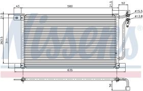 Nissens 94527 - CONDE BMW S3 E46 DIESEL (04-98>)