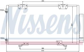 Nissens 94540 - CONDENSADOR TOYOTA AVENSIS(T22#)(97