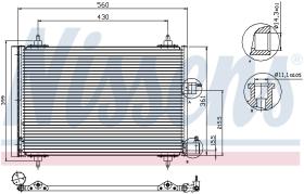 Nissens 94542 - CONDE CITROEN XSARA II/PICASSO (00>)BERLINGO/PARTNER (03>)