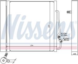 Nissens 94543 - CONDE SMART 0,6/0,8/CDI (01>04)