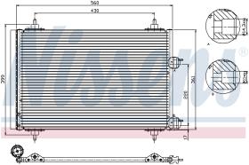 Nissens 94570 - CONDENSADOR PEUGEOT 307(3_)(00-)1.6