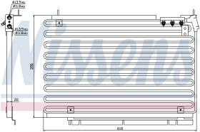 Nissens 94576 - CONDENSADOR VOLVO 960(964.965)(90-)