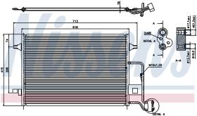 Nissens 94592 - CONDE VW PASSAT IV 1.6/2.01.9TDI/2.5TDI (10/00>05/05)