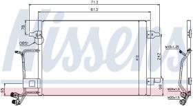 Nissens 94593 - CONDE AUDI A6 II TODOS (- MOTORES TDI) (97>05)