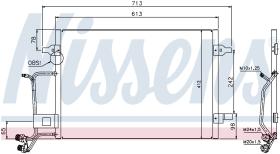 Nissens 94593 - CONDENSADOR AUDI A 6/S 6(C5)(97-)2.