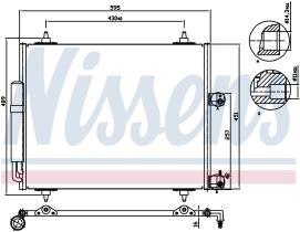 Nissens 94609 - CONDE CITROEN C8/PEUGEOT 807/FIAT ULYSE/LANCIA PHEDRA(6/02>)