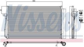 Nissens 94747 - CONDE BMW S5 E60 (02>) S6 E63/E64 (07>)S7 E65