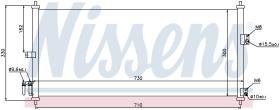 Nissens 94616 - CONDENSADOR NISSAN ALMERA(N16)(00-)