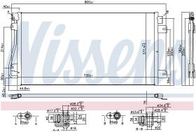 Nissens 94660 - CONDE RENAULT MASTER II/OPEL MOVANO 1.9/2.2/2.5DCI (12/00>)