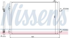 Nissens 94668 - CONDE RENAULT CLIO II 1.5DCI 100CV (04>)