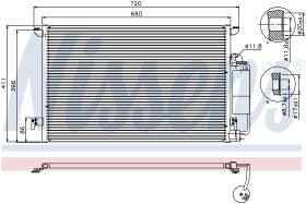 Nissens 94675 - CONDE SAAB 9.3 1.8T/2.0T/2.2TID (9/02>) + FILTRO