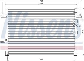 Nissens 94677 - CONDENSADOR TOYOTA PREVIA/ESTIMA(R1