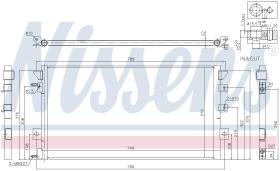 Nissens 94680 - CONDENSADOR DODGE CARAVAN II(96-)3.