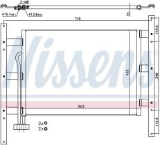 Nissens 94682 - CONDENSADOR MAN F 2000(94-)V-10