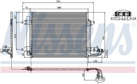 Nissens 94690 - CONDE VW TOURAN/CADDY  (03>)