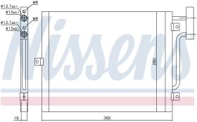 Nissens 94715 - CONDENSADOR PORSCHE 911 (996)(97-05