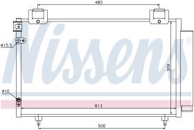 Nissens 94730 - CONDE TOYOTA AVENSIS 1.6/1.8/2.0/2.4/2.0 D4D (04-03>)