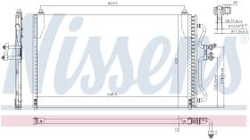 Nissens 94731 - CONDENSADOR MAZDA TRIBUTE(EP)(02-)2