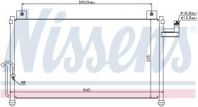 Nissens 94742 - CONDENSADOR MAZDA PREMACY(CP)(99-)1