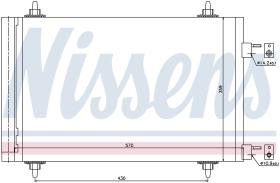 Nissens 94758 - CONDENSADOR CITROEN BERLINGO(B9)(08